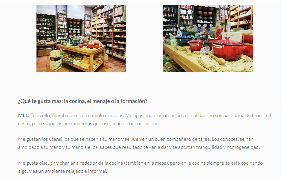 cocina y gastronomía